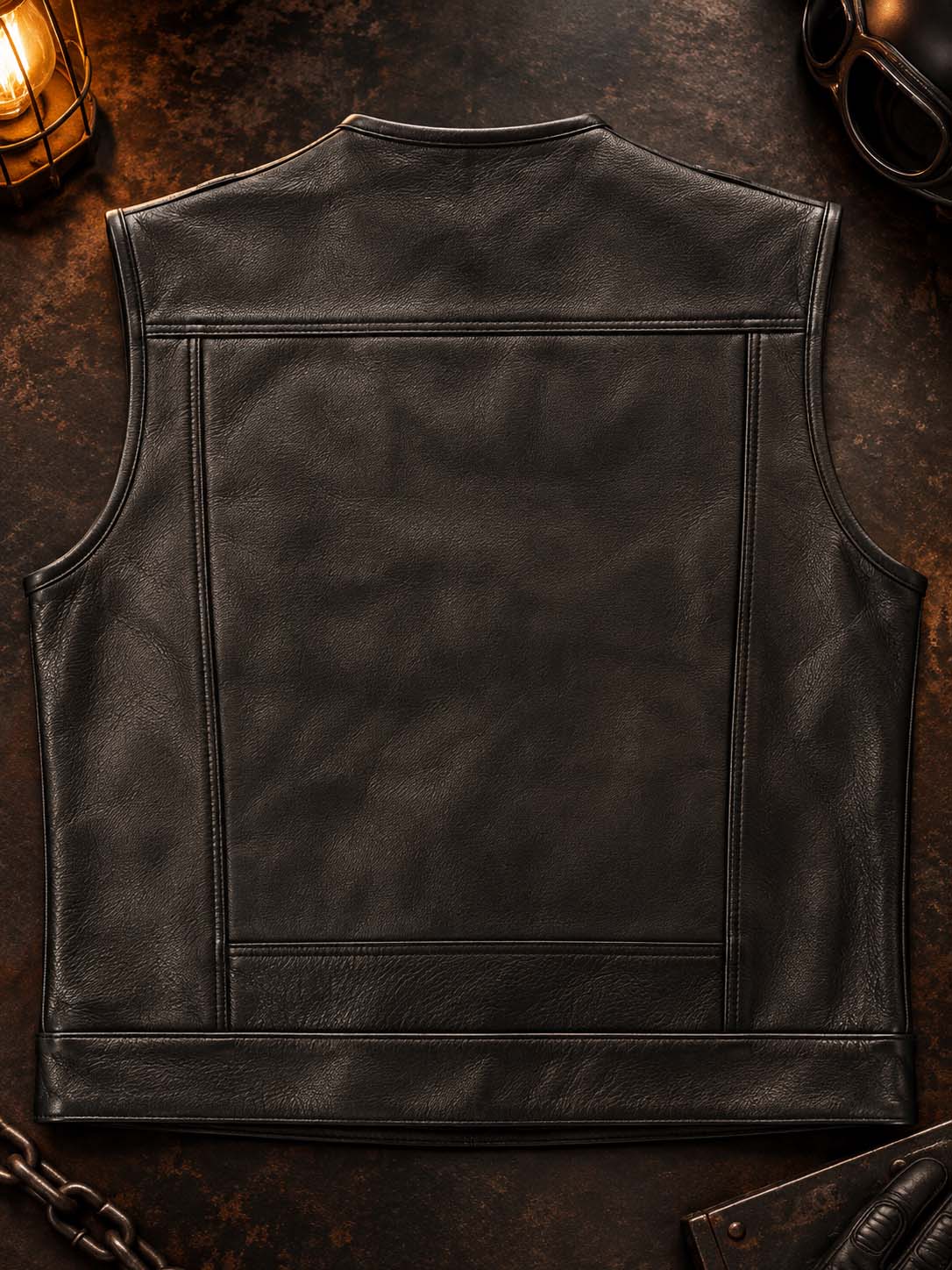 Gilet Cuir Anarchy – Image 6