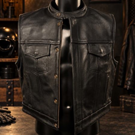 Gilet Cuir Sons Of